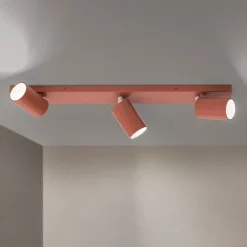 ORION Penn loftspot, koralrød, længde 60 cm, aluminium