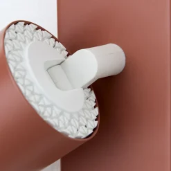 ORION Penn loftspot, koralrød, længde 60 cm, aluminium