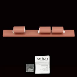 ORION Penn loftspot, koralrød, længde 60 cm, aluminium