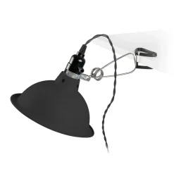 FARO BARCELONA Pepper klemmelampe, sort
