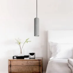 Viokef Pendellamper>Phenix hængelampe af beton, aflang