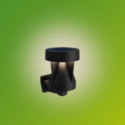 Avery udendørs LED-væglampe, sort, IP44^Philips Online