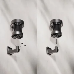 Avery udendørs LED-væglampe, sort, IP44^Philips Online