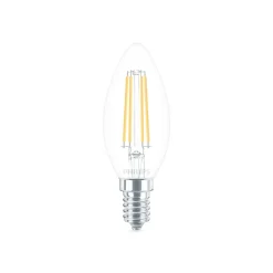 Philips Classic LED-pære E14 B35 6,5W klar 4.000K