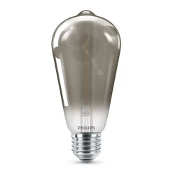 Philips Led Pærer>Classic LED-pære røgfarvet E27 ST64 2,3W