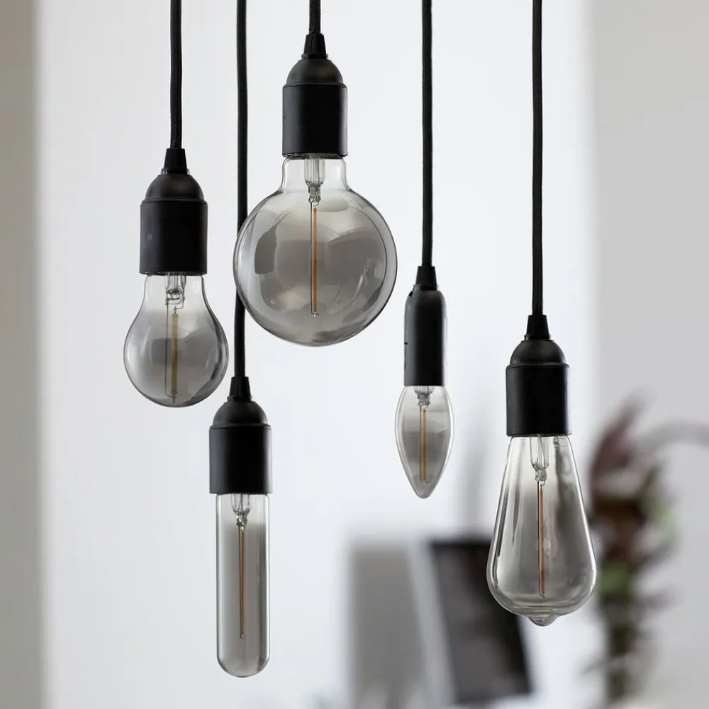 Philips Led Pærer>Classic LED-pære røgfarvet E27 ST64 2,3W