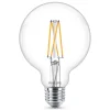 E27 5,9 W LED-globepære G95 klar dim 927^Philips Outlet