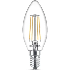 Philips E14 LED-kertepære 4,3 W varmhvid, filament