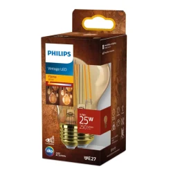 E27 LED-pære A60 3,1 W 1.800 K guld^Philips