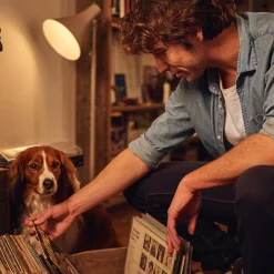 Philips E27 LED-pære WarmGlow 3,4 W mat, dæmpbar