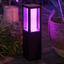 Philips Hue Impress sokkellampe, sort, RGBW