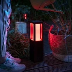 Philips Hue Impress sokkellampe, sort, RGBW