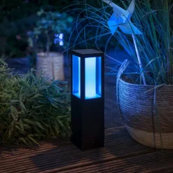 Philips Hue Impress sokkellampe, sort, RGBW