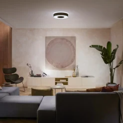 Infuse LED-loftslampe, 38,1 cm, sort, dæmpbar.^Philips Hue Clearance