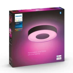 Infuse LED-loftslampe, 38,1 cm, sort, dæmpbar.^Philips Hue Clearance