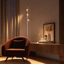 Philips Hue Perifo skinnesystem 4x spots, hvid