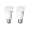 Philips Hue Dæmpbar Led-Pære|Smarte Lyskilder>WACA Smart E27 LED 8,1 W 1100 lm CCT RGB 2-pak