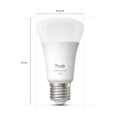 Philips Hue Dæmpbar Led-Pære|Smarte Lyskilder><noscript><img width=
