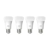 Philips Hue WACA Smart E27 LED, 6 W, 810 lm, CCT RGB 4-pak
