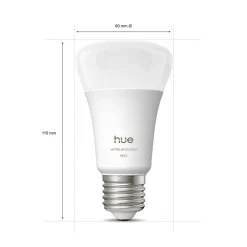 Philips Hue WACA Smart E27 LED, 6 W, 810 lm, CCT RGB 4-pak