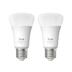 Philips Hue Dæmpbar Led-Pære|Smarte Lyskilder>WACA Smart E27 LED, 6 W, 810 lm, CCT RGB, 2-pak