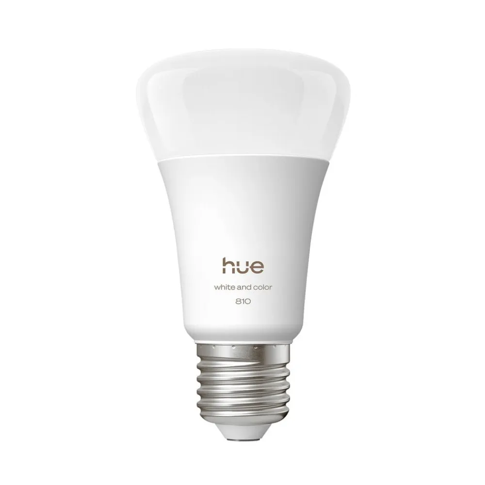 Philips Hue Dæmpbar Led-Pære|Smarte Lyskilder>WACA Smart E27 LED, 6 W, 810 lm, CCT RGB, 2-pak