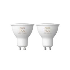 Philips Hue White & Color Ambiance LED GU10 4,2 W, 2-pak