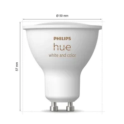 Philips Hue White & Color Ambiance LED GU10 4,2 W, 2-pak