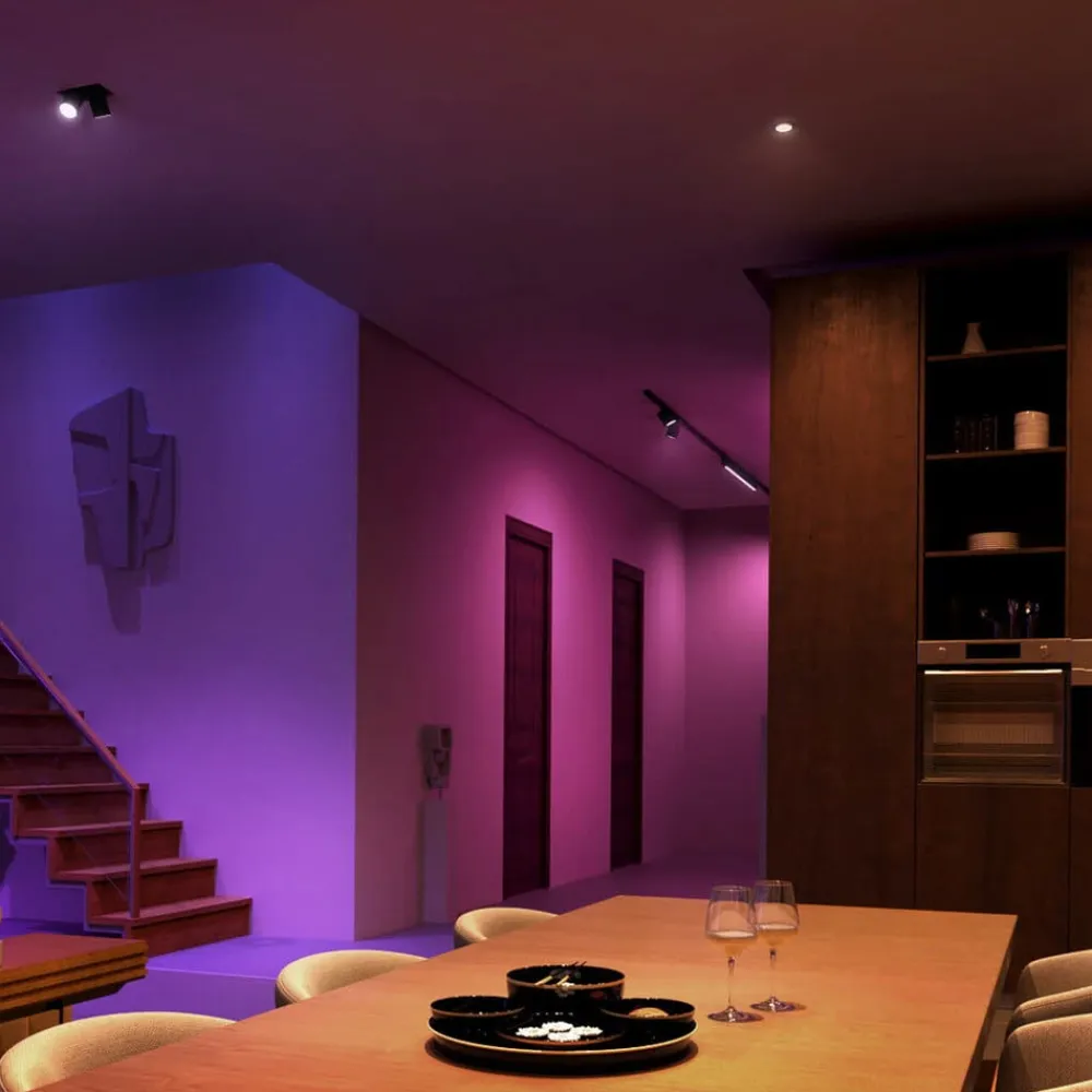 White & Colour Ambiance 6,3W GU5.3 2 stk^Philips Hue Best