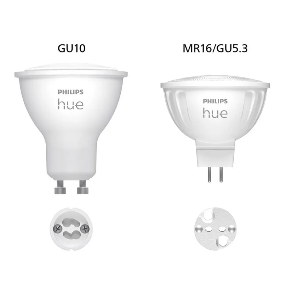 White & Colour Ambiance 6,3W GU5.3 2 stk^Philips Hue Best