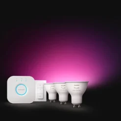 Philips Hue White & Colour Ambiance Starter Kit GU10 4.2W