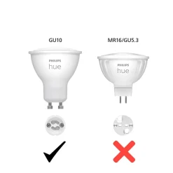 Philips Hue White & Colour Ambiance Starter Kit GU10 4.2W