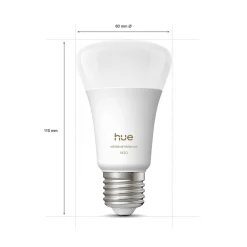 Philips Hue White Ambiance Smart E27 LED 8,1 W 1100 lm CCT 2 stk