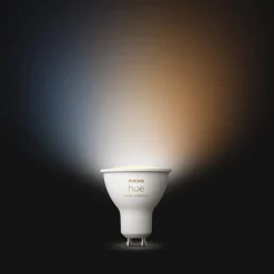 White Ambiance LED-reflektorpære GU10 4,2 W^Philips Hue Outlet