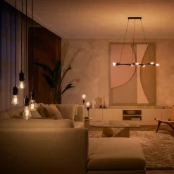 Philips Hue Dæmpbar Led-Pære|Filament Pære><noscript><img width=
