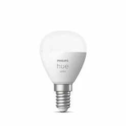Philips Hue Dæmpbar Led-Pære|Smarte Lyskilder>White LED-dråbepære E14 5,7W 2.700K