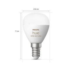 Philips Hue White&Color Ambiance E14 5,1W 2-pak