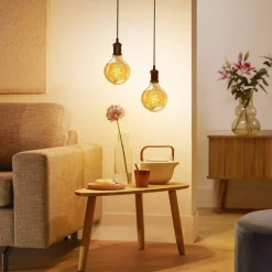 Philips LED-globepære E27 G95 3,1 W guld 1.800 K dæmpbar