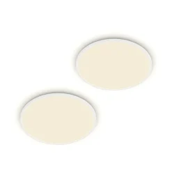 Philips LED-loftlampe SuperSlim 2-pak IP44 Ø 25 cm 4.000 K