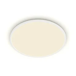 Philips LED-loftlampe SuperSlim 2-pak IP44 Ø 25 cm 4.000 K