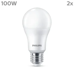 Philips LED-pære E27 13 W 1.521lm 4.000 K mat 2