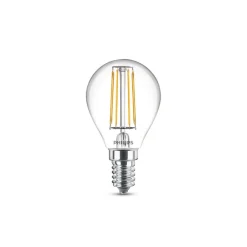 Philips LED-pære E14 4,3 W P45 filament 2.700 K, 2