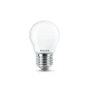 Philips Led Pærer>LED-pære E27 P45 4,3 W 2.700K opal 2 stk