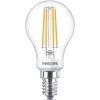 Philips Dæmpbar Led-Pære|Filament Pære>LED-pære E14 P45 3,4 W klar WarmGlow