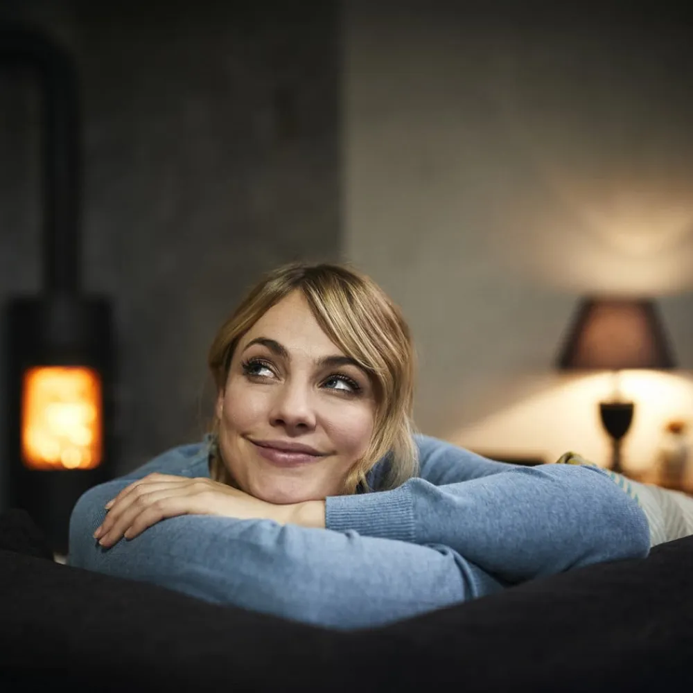 Philips Led Pærer>LED-pære E14 P45 4,3W 470lm 2700K filament 6-pak