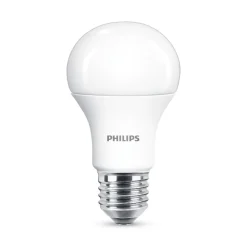 LED-pære E27 10,5W 2.700 K opal, 2 stk^Philips Clearance