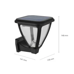 Philips LED-solcellelampe til vægmontering Vapora