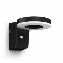 LED-solcellelampe til vægmontering Zonal, Ø hoved 16 cm^Philips New