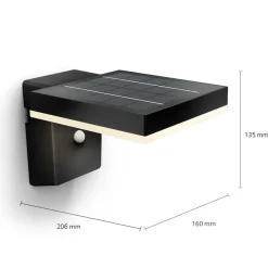 Philips Solcelle Lampe Med Sensor|Væglampe Med Sensor><noscript><img width=