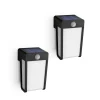 Philips Solcelle Lampe Med Sensor|Solcellelamper>LED-solcellelampe Shroud, sort/opal, 2-pak